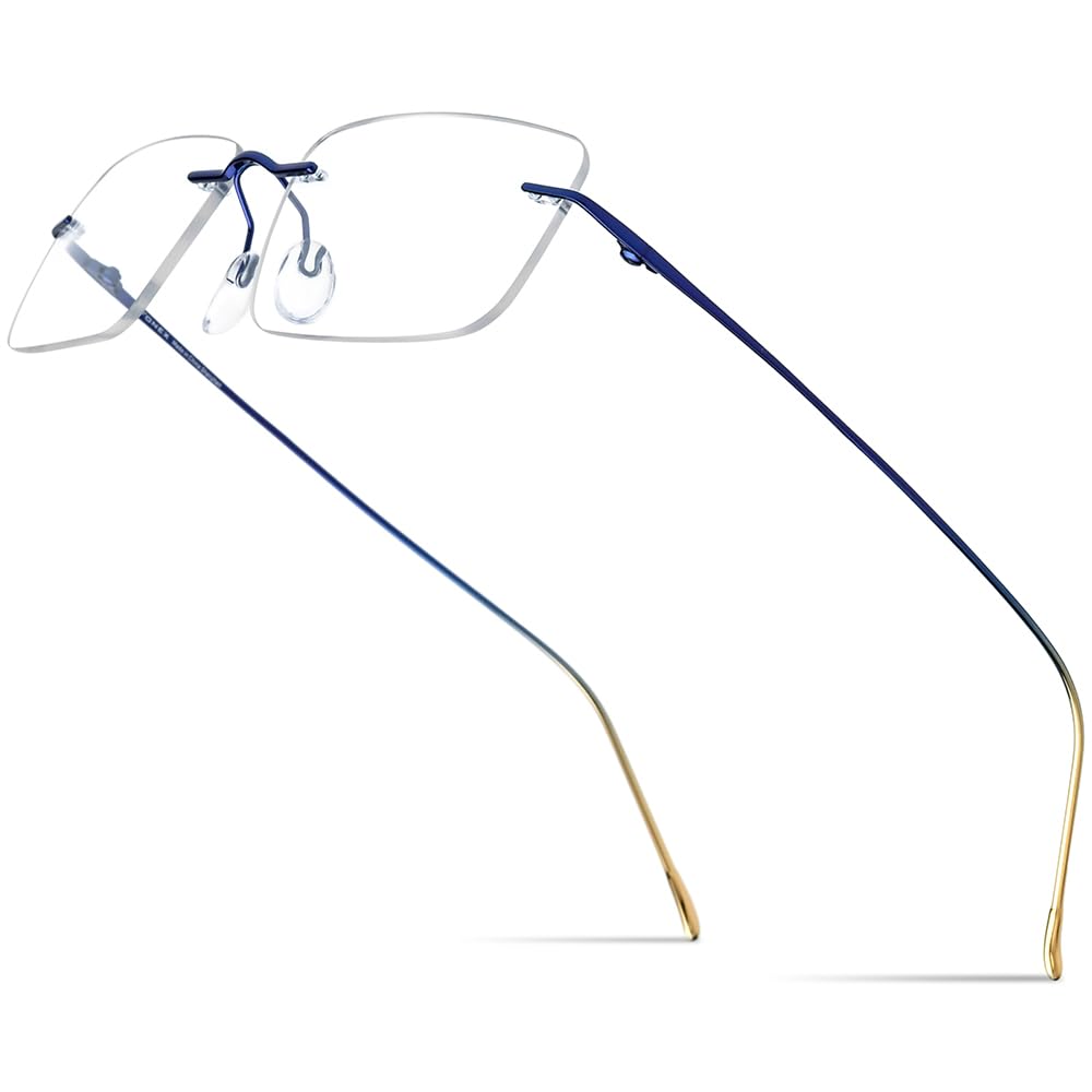 FONEX Rimless Titanium Glasses