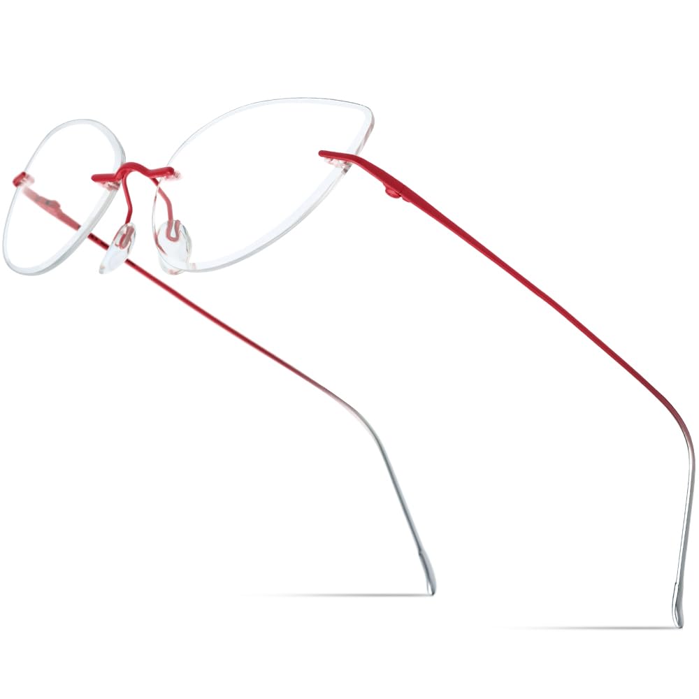 FONEX Rimless Titanium Glasses