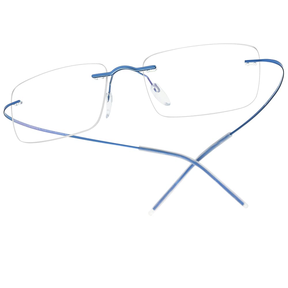 FONEX Rimless Titanium Glasses