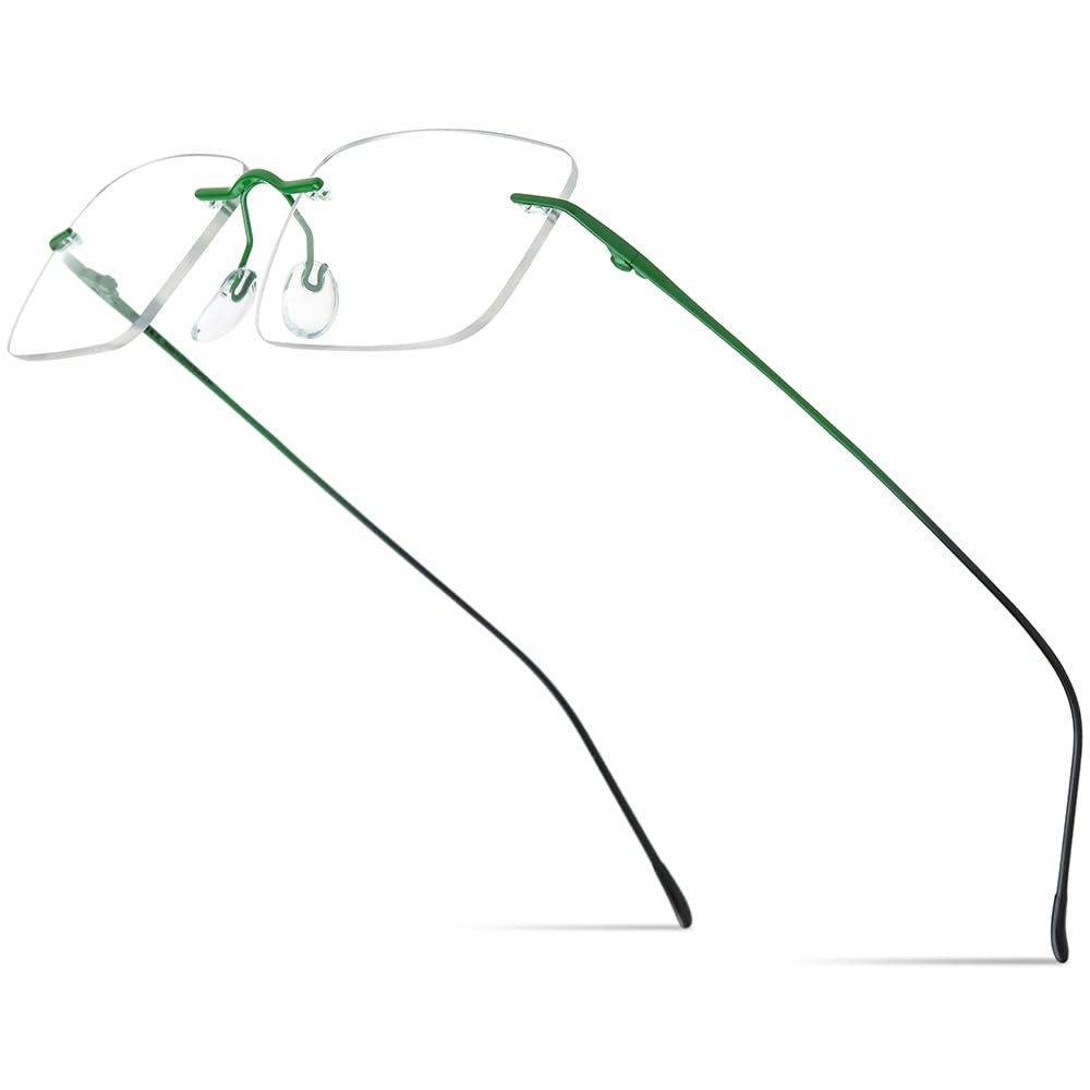 FONEX Rimless Titanium Glasses