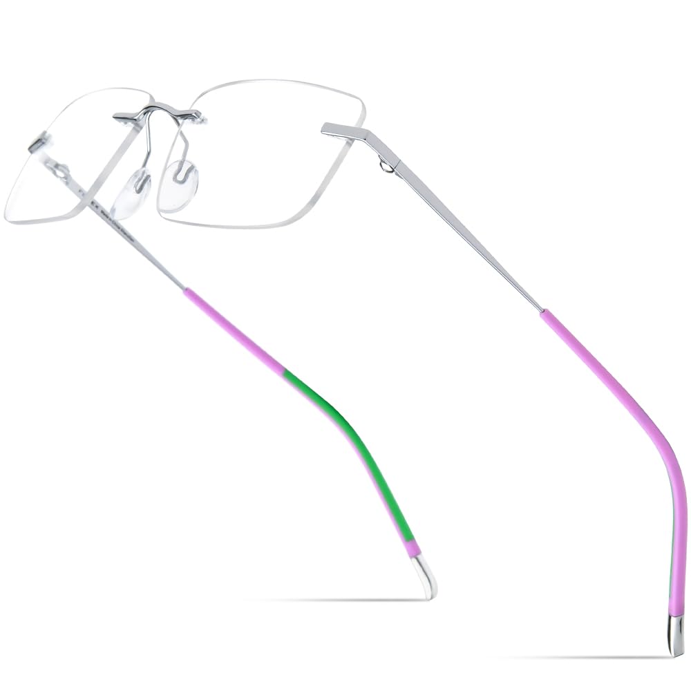FONEX Rimless Titanium Glasses