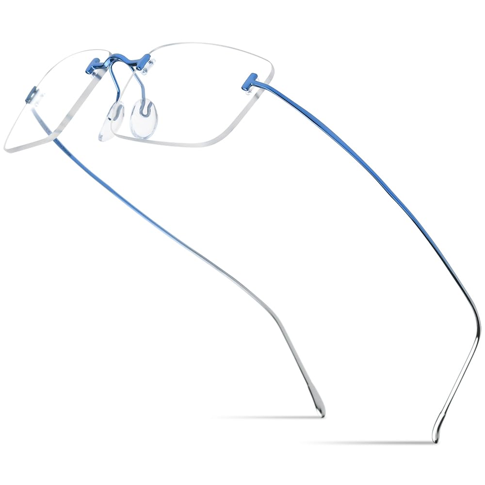 FONEX Rimless Titanium Glasses