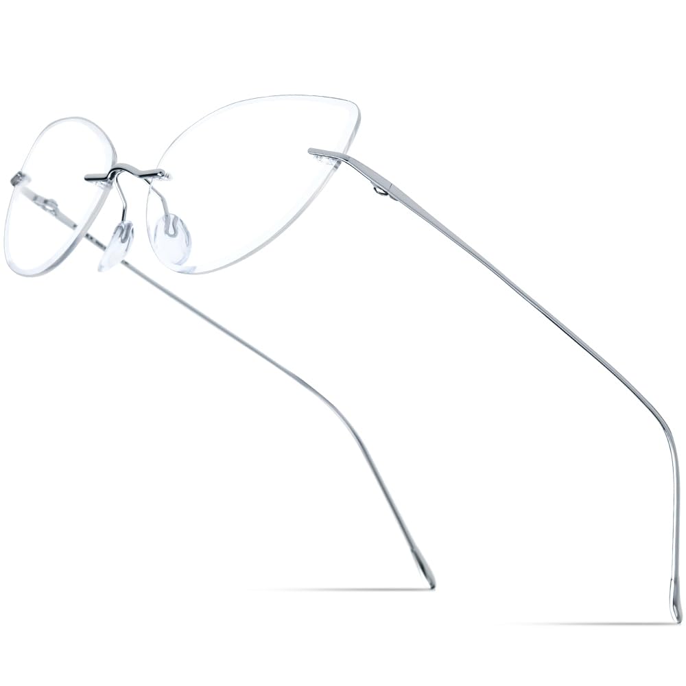 FONEX Rimless Titanium Glasses