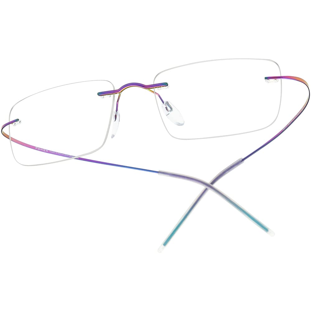 FONEX Rimless Titanium Glasses