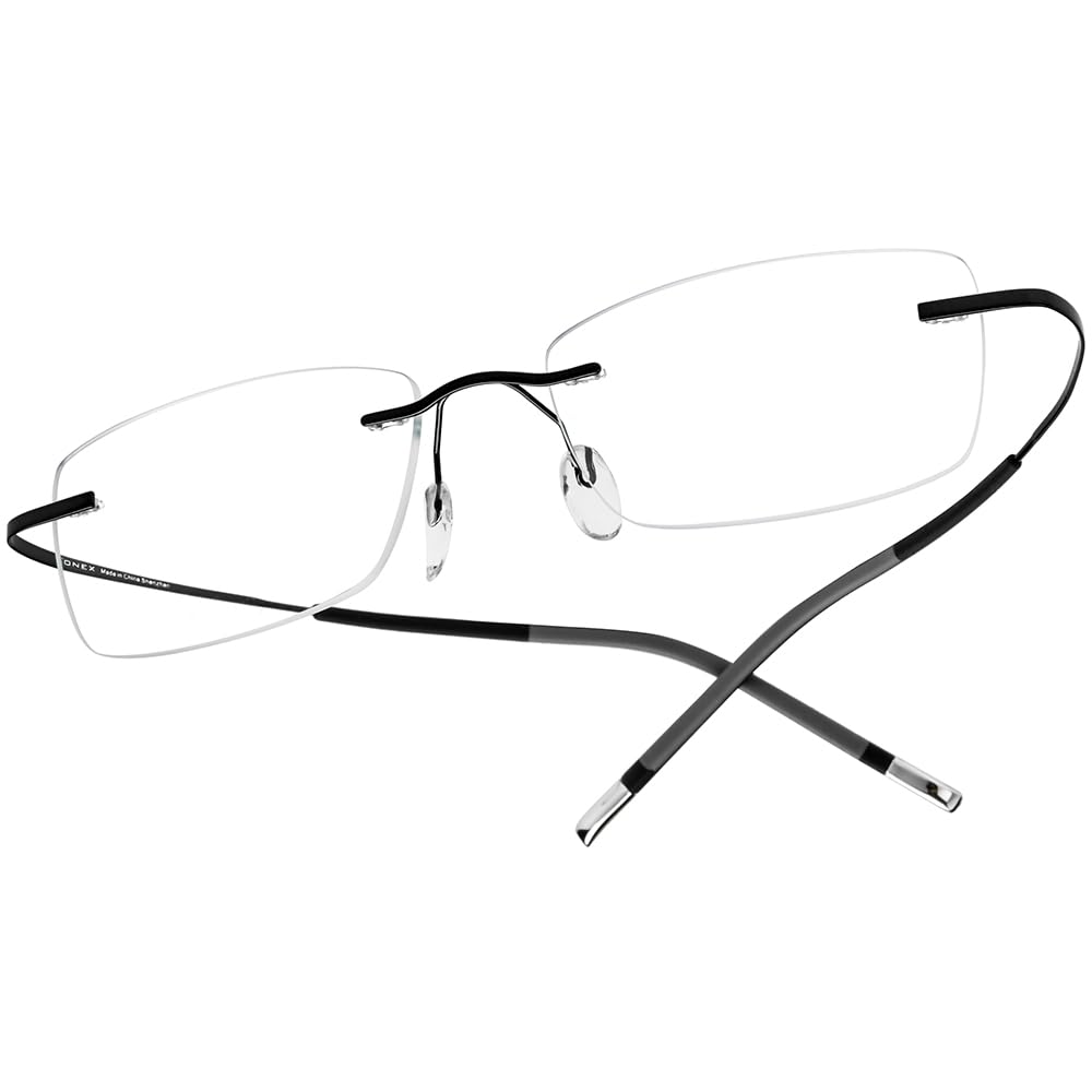 FONEX Rimless Titanium Glasses