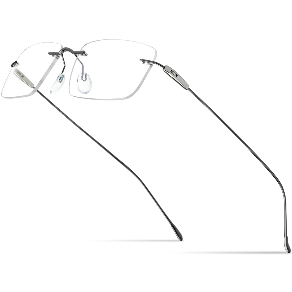 FONEX Rimless Titanium Glasses