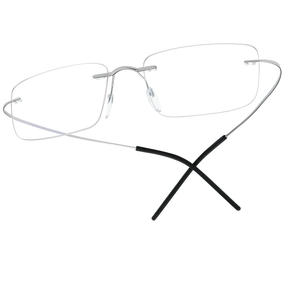 FONEX Rimless Titanium Glasses