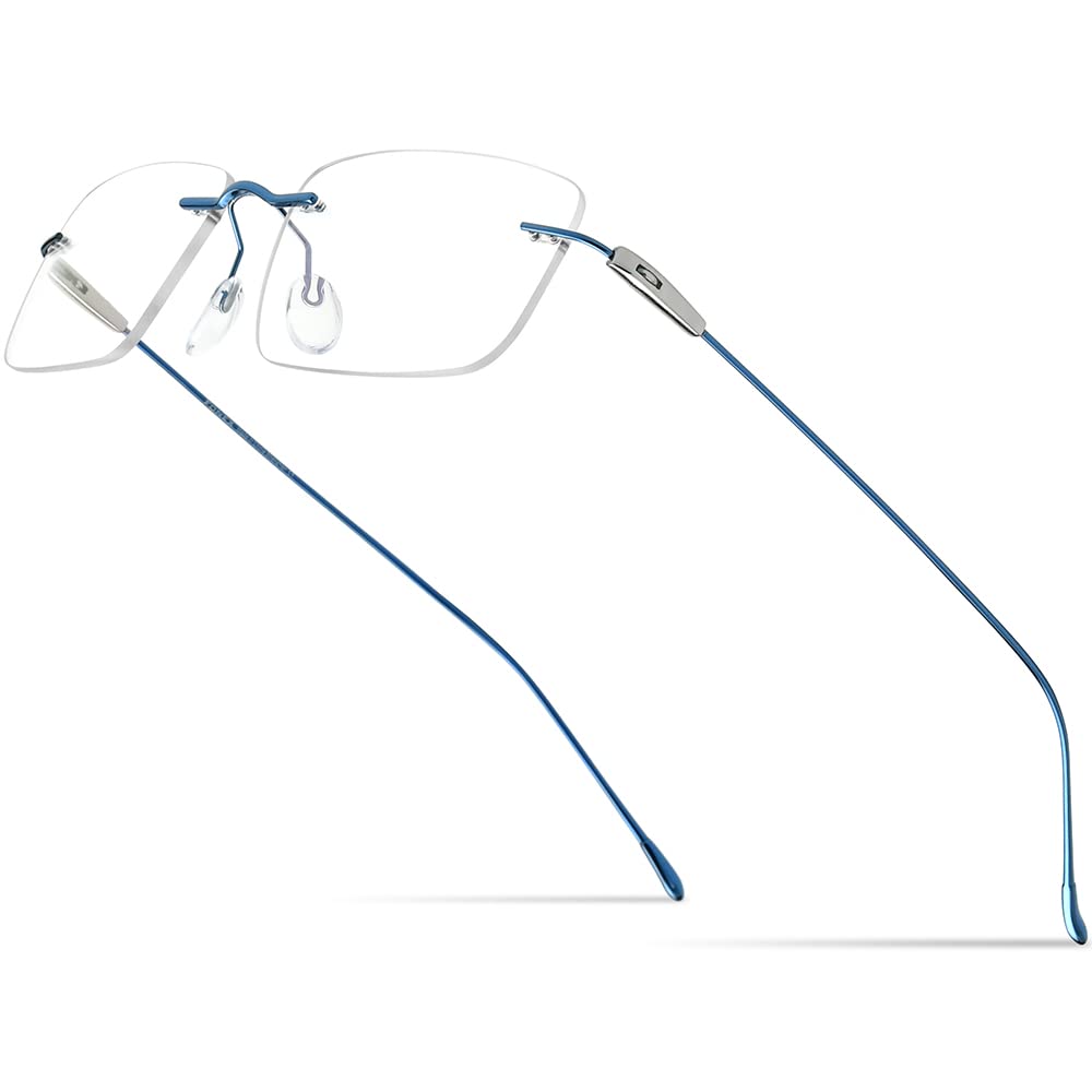 FONEX Rimless Titanium Glasses