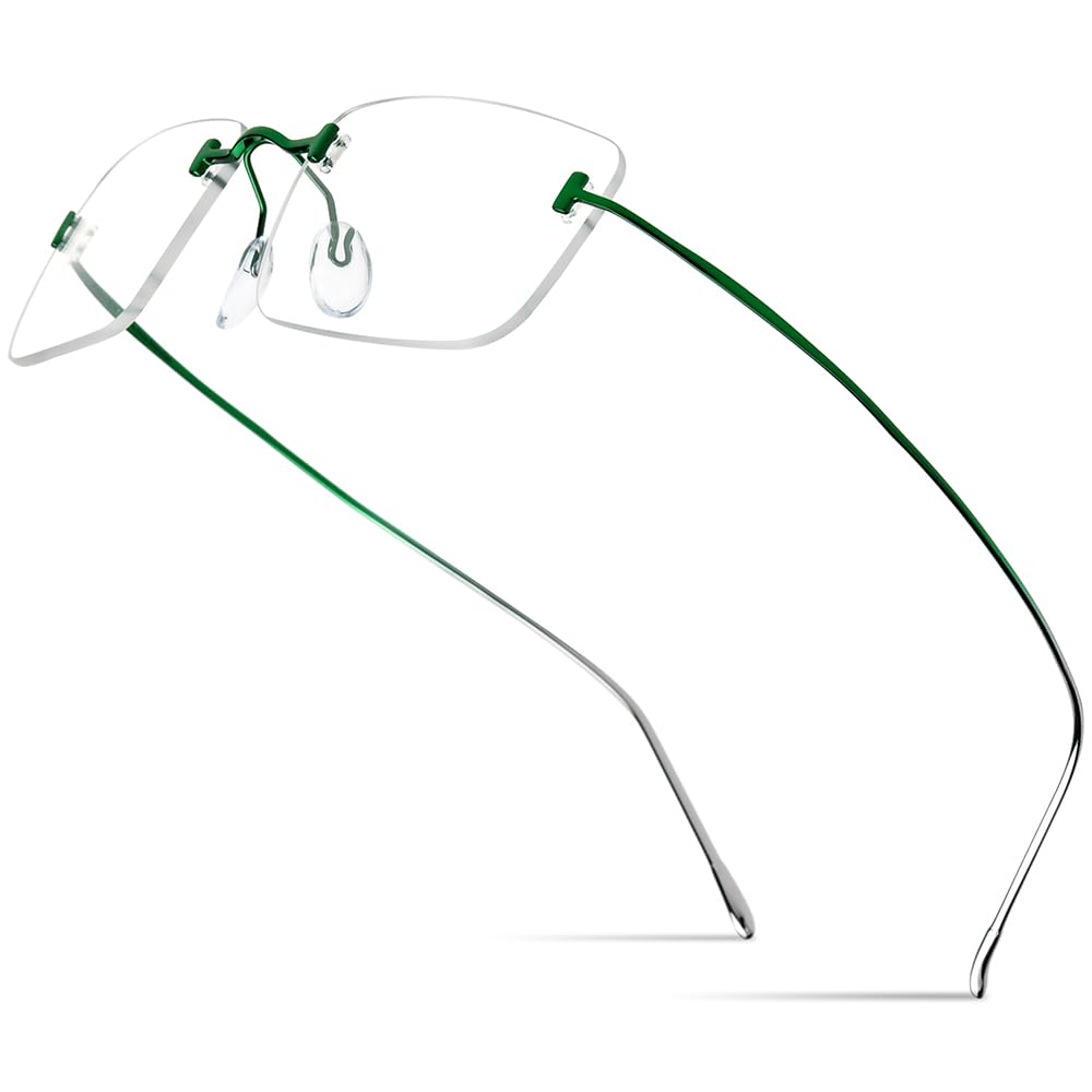 FONEX Rimless Titanium Glasses