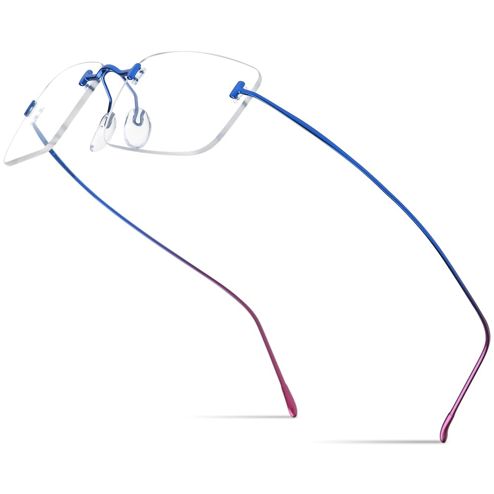 FONEX Rimless Titanium Glasses