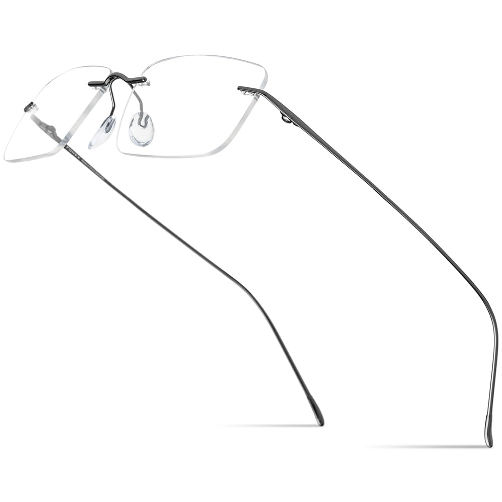 FONEX Rimless Titanium Glasses