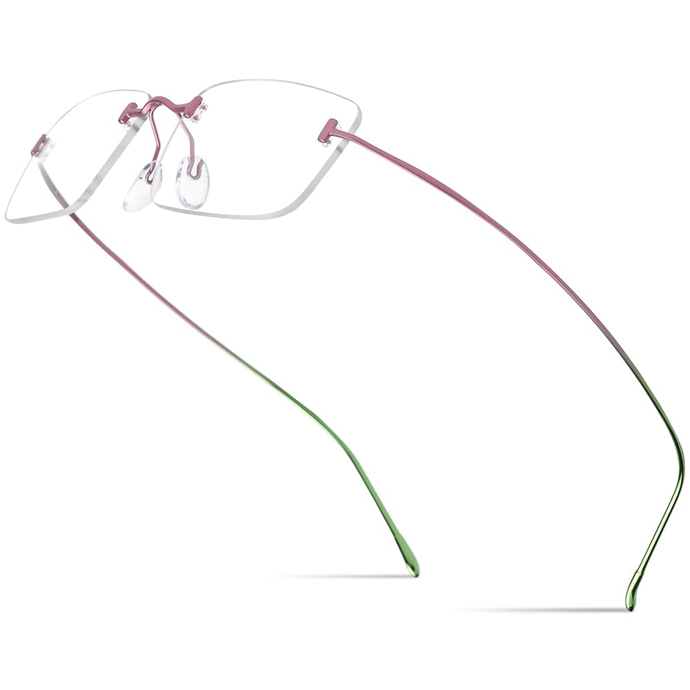 FONEX Rimless Titanium Glasses