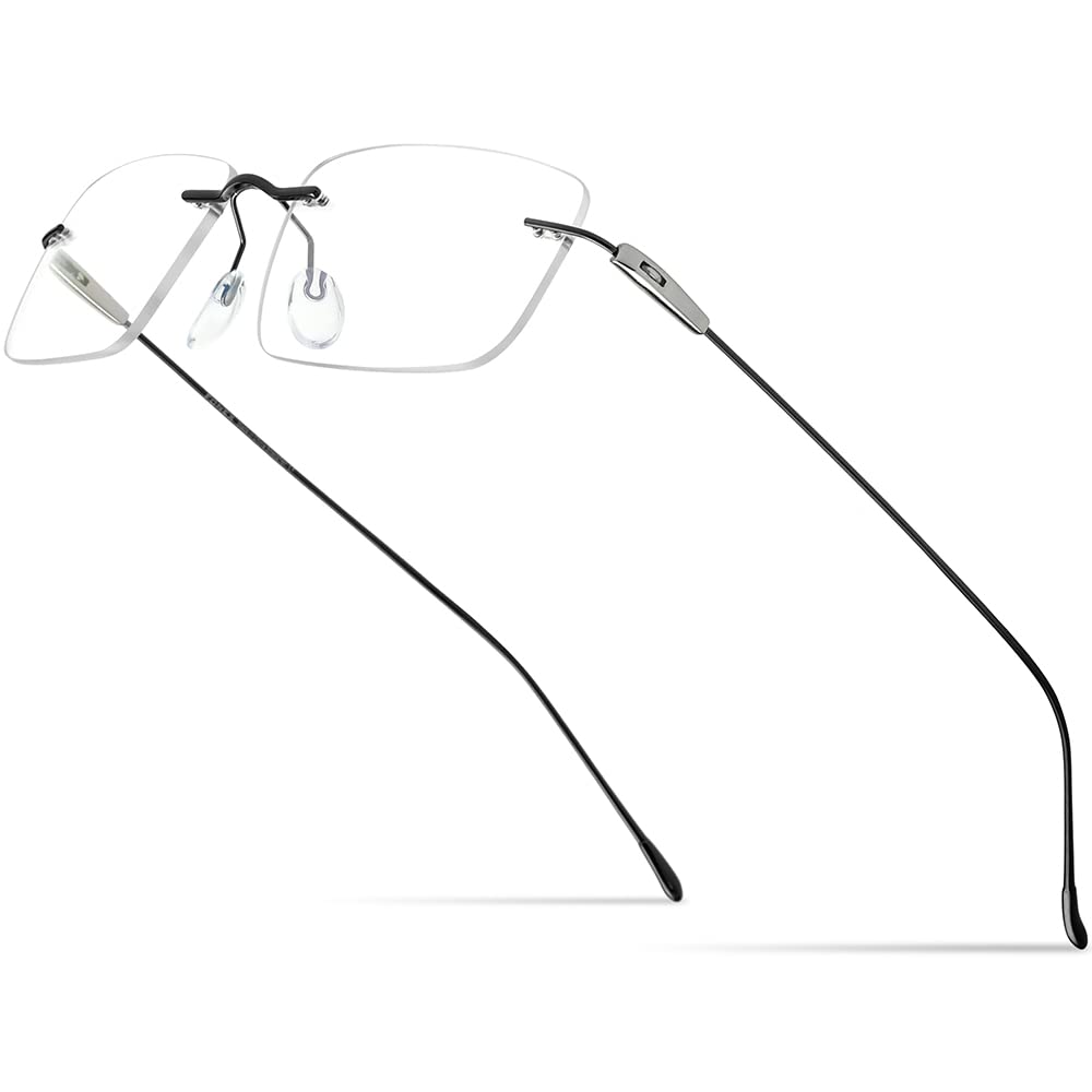 FONEX Rimless Titanium Glasses