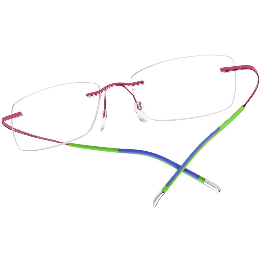 FONEX Rimless Titanium Glasses