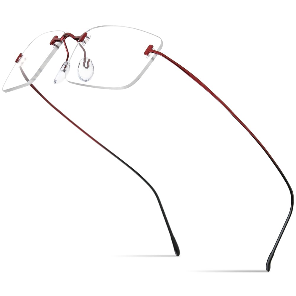 FONEX Rimless Titanium Glasses