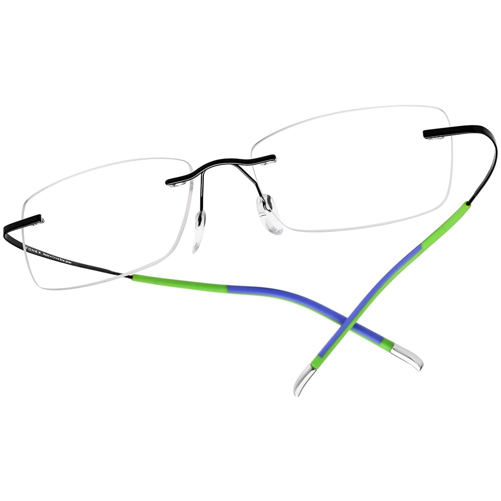 FONEX Rimless Titanium Glasses