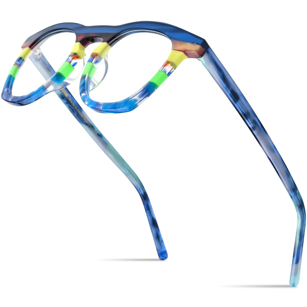 HEPIDEM Round Acetate Glasses