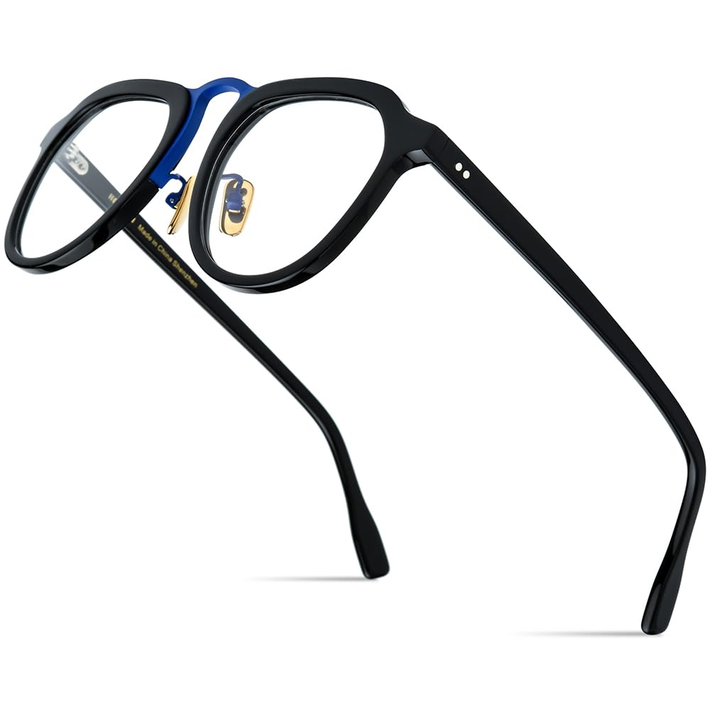 HEPIDEM Round Acetate Glasses