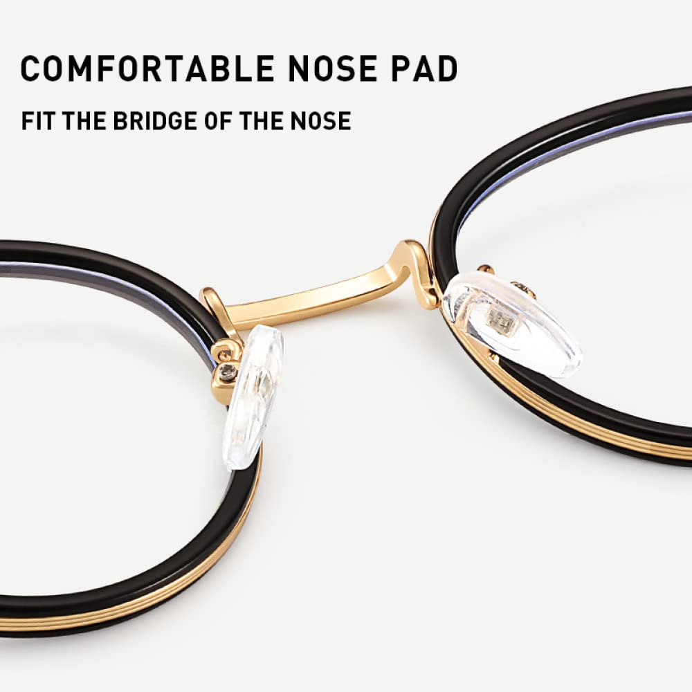 Ultra-Light Round Blue Light Glasses