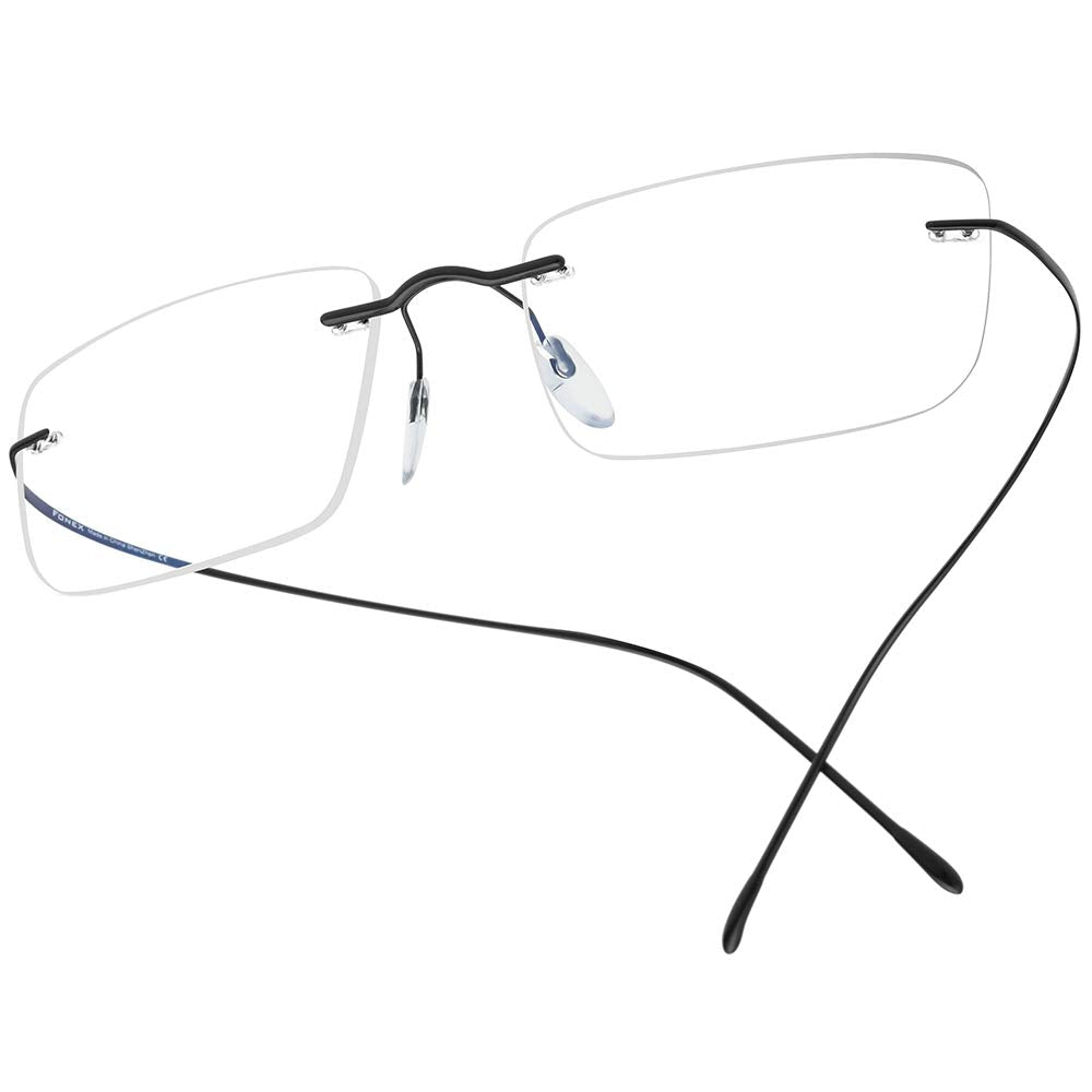 FONEX Rimless Titanium Glasses