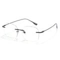Cyxus Rimless Titanium Blue Light Glasses