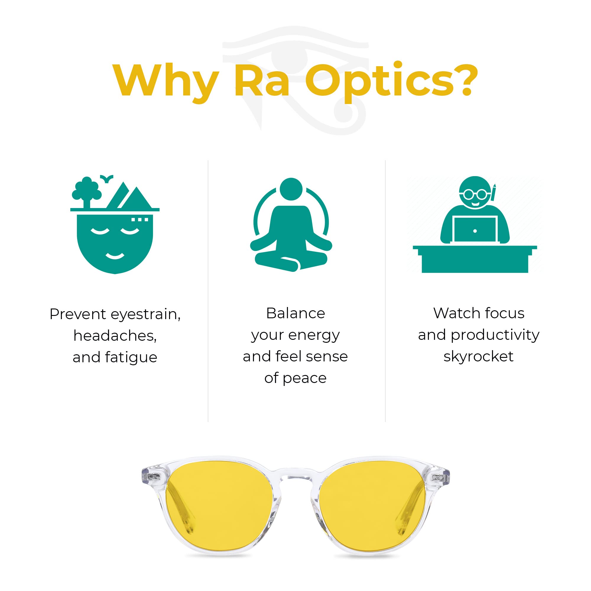 Ra Optics Daylight Blue Light Glasses