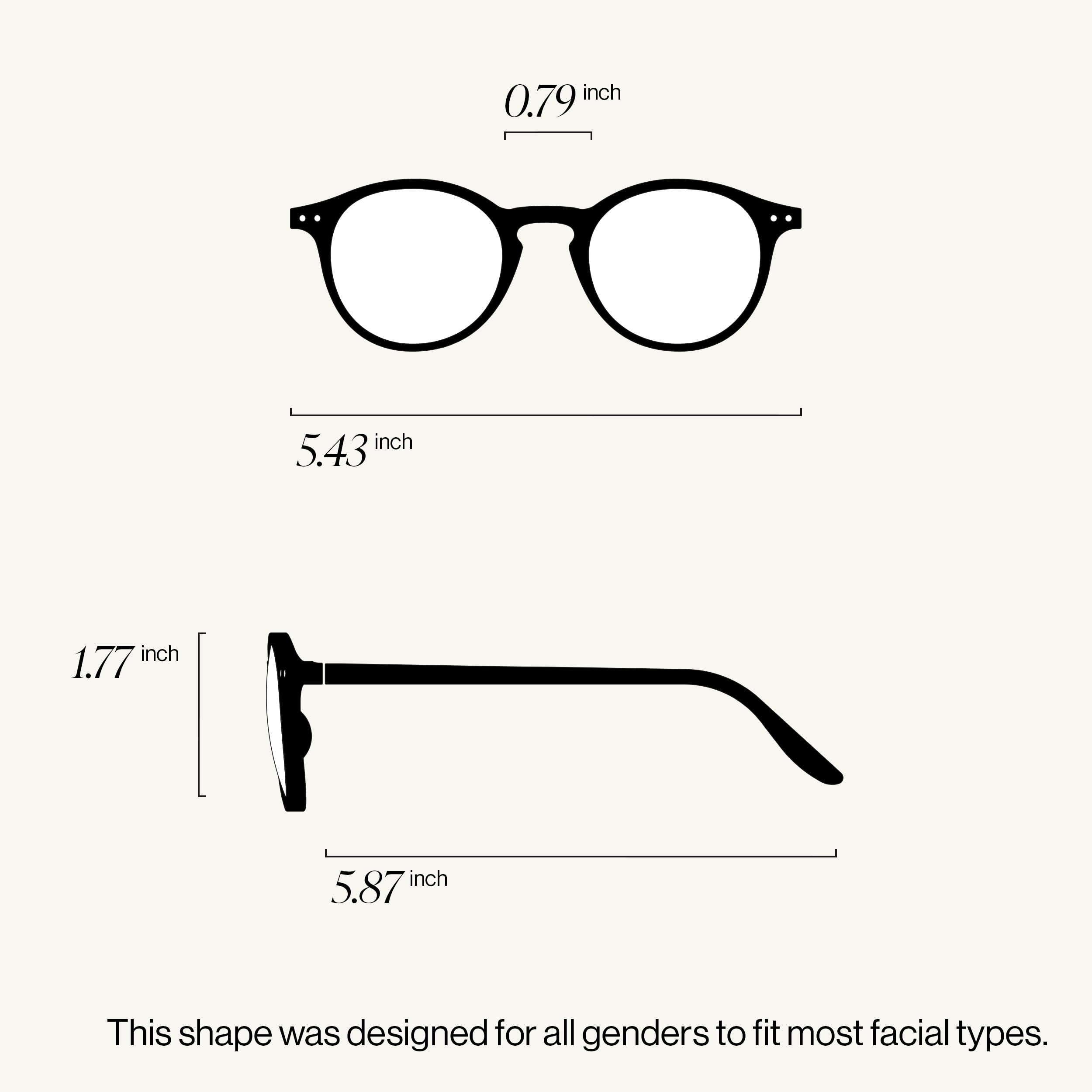 IZIPIZI #D Round Reading GlassesIZIPIZI #D Round Reading Glasses