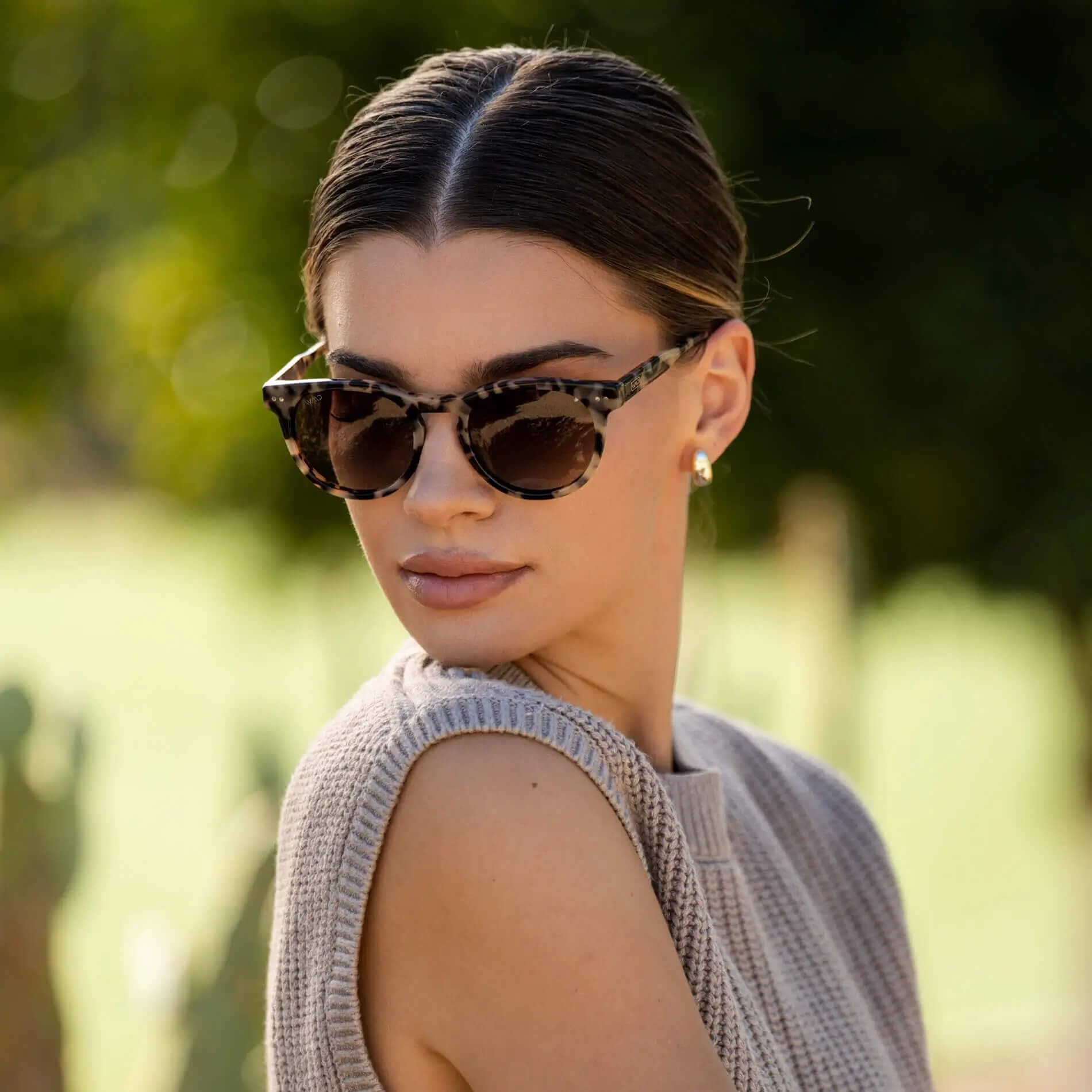 WearMe Pro Round Polarized Sunglasses