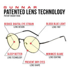 GUNNAR Computer Glasses - Ellipse - Blue Light Blocking Anti Glare