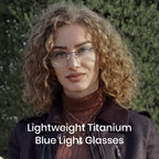 Cyxus Rimless Titanium Blue Light Glasses