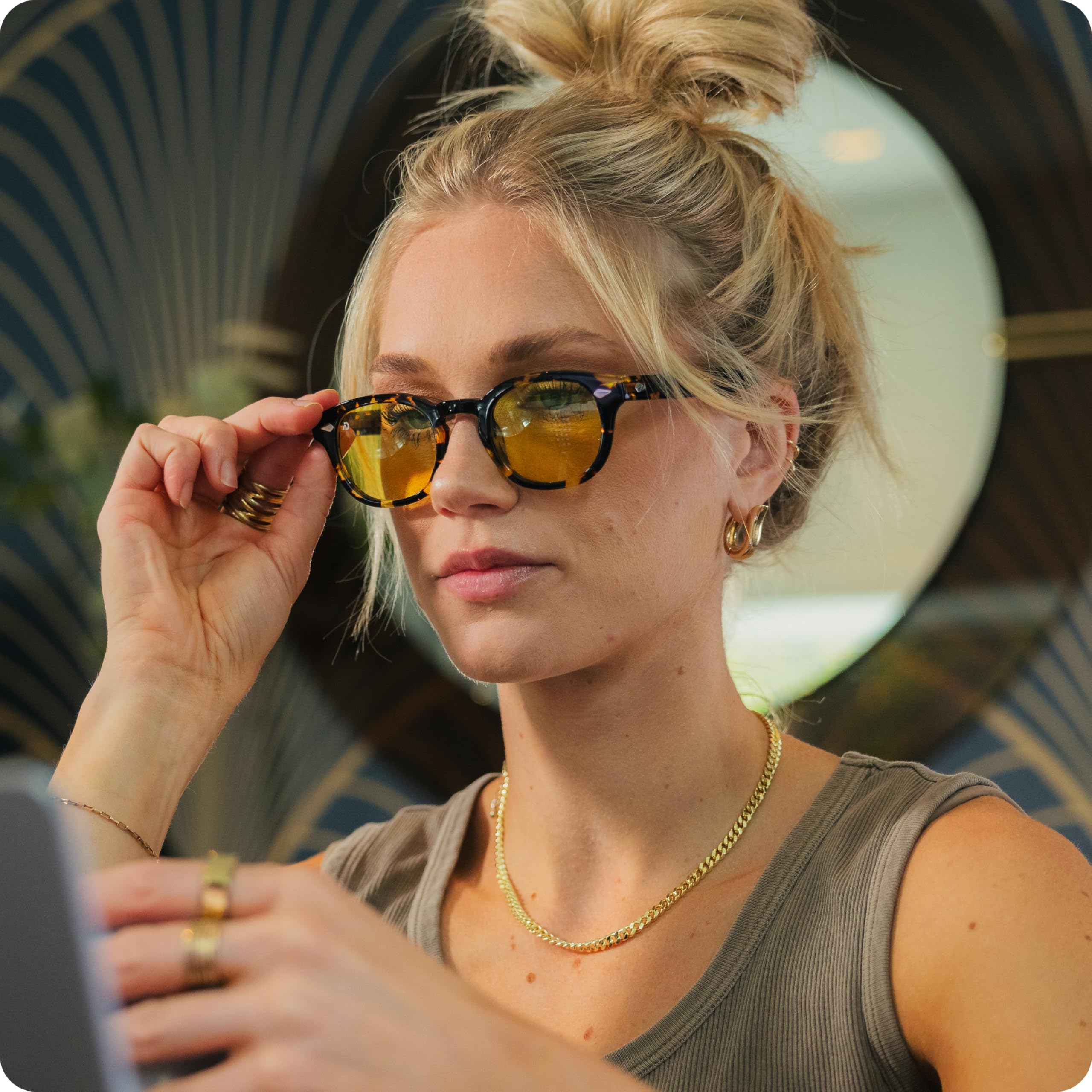 DREAM RECOVERY Blue Light Blocking Glasses for Computer, Gaming, Screen Fatigue